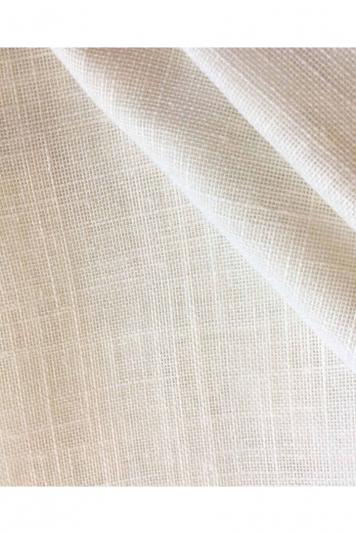 Тканина льняна для штор Mikonos Color 24 Crema
