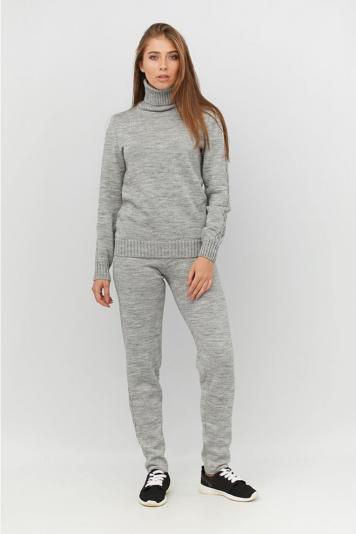 Спортивний костюм в'язаний Sport сірий меланж