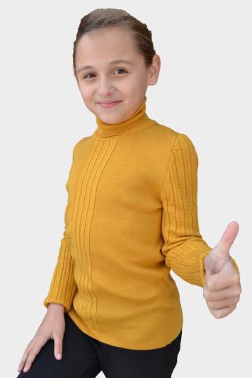 Водолазка для дiвчинки Pretty гiрчiчний