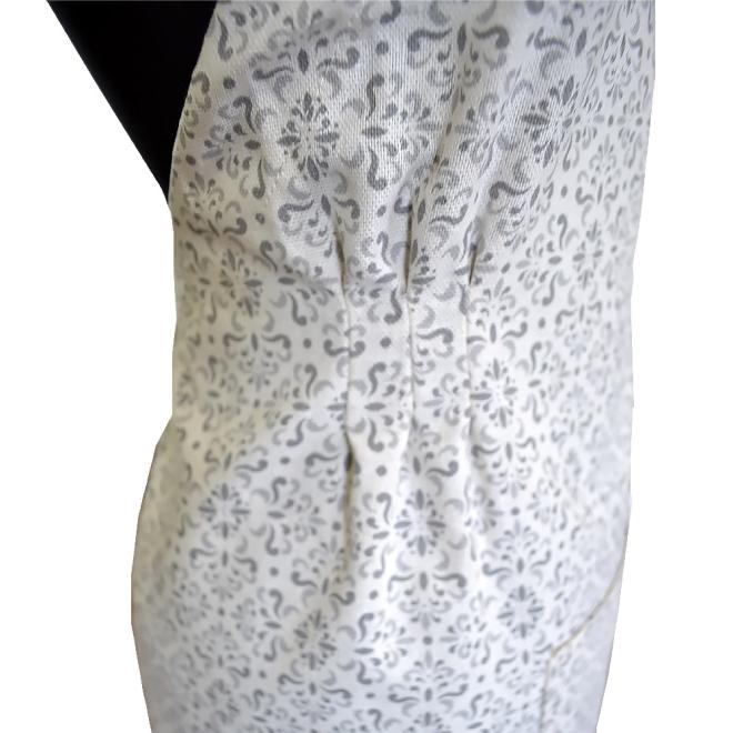 Кухонний фартух Bella Сiрий вiтраж