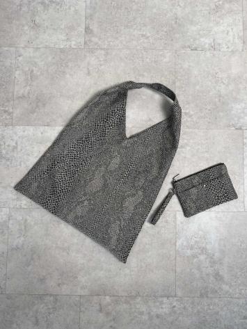 Косметичка Python бірюзова