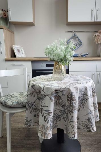 Кругла скатертина на стіл Міра