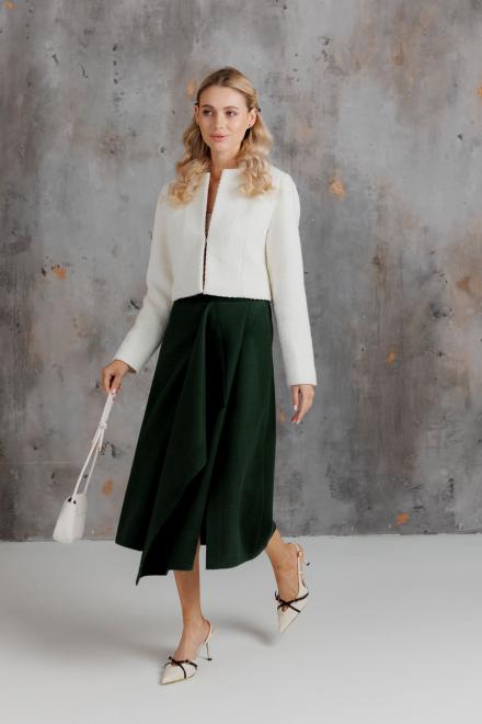 Жіноча кашемірова спідниця зелена