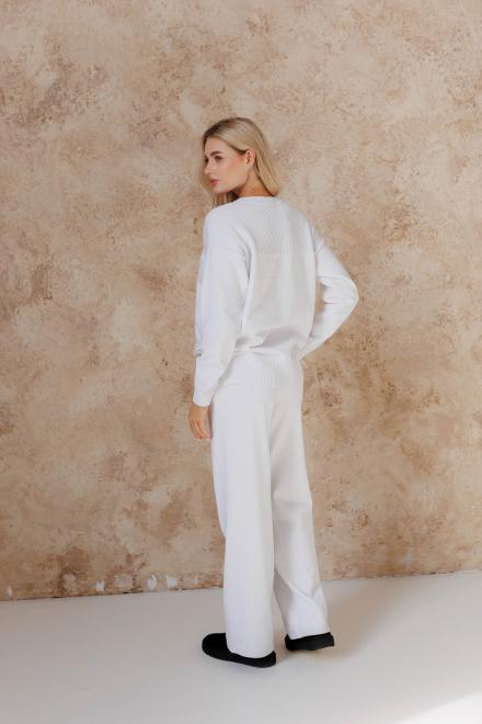 Костюм жіночий брючний Katrin білий
