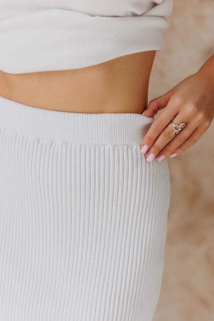 В'язана спiдниця Katrin біла