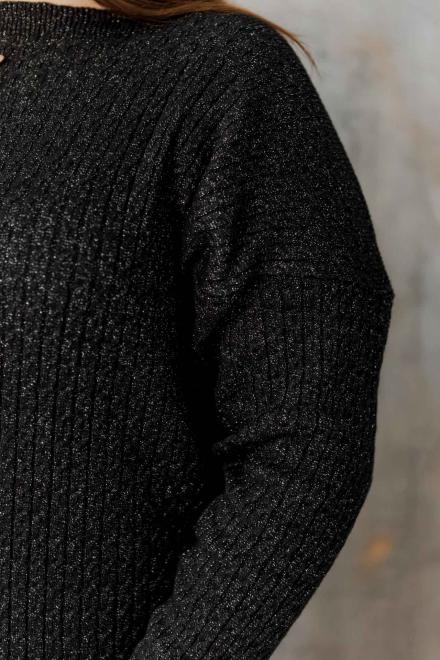 Сукня чорна з люрексом Андреа