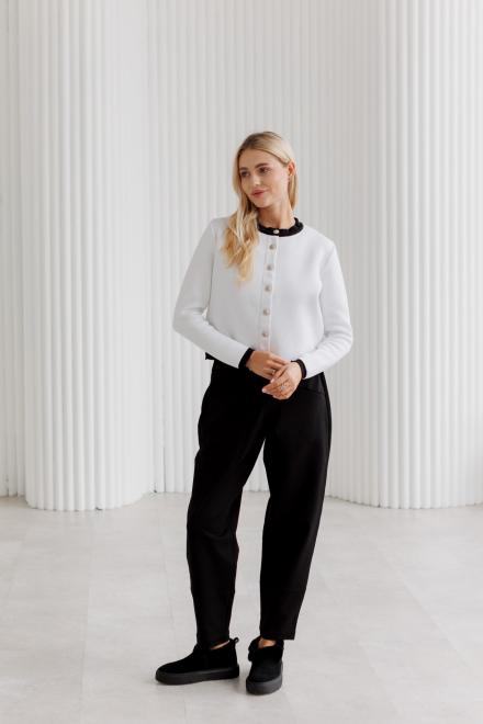 Жіночий костюм брюки слоучі з жакетом