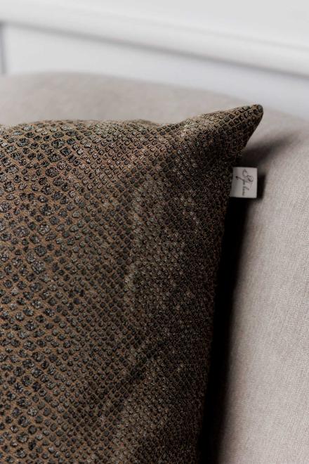 Наволочка декоротивна PYTHON коричнева