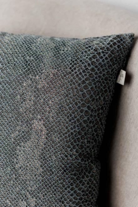 Наволочка декоротивна PYTHON бірюзова