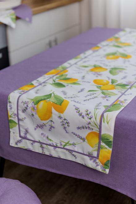 Ранер на стол 40х140 "Lemons & Lavender"