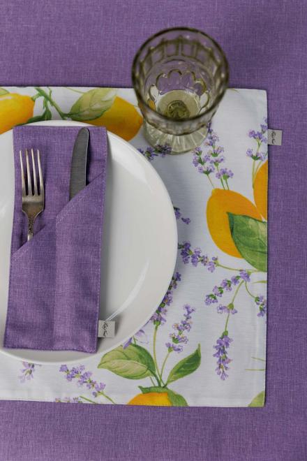 Чохол для приборів  "Lemons & Lavender"  Лаванда