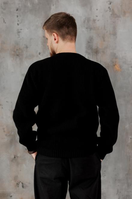 Мужской джемпер черный