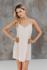 Жіноча сукня-комбінація молочна