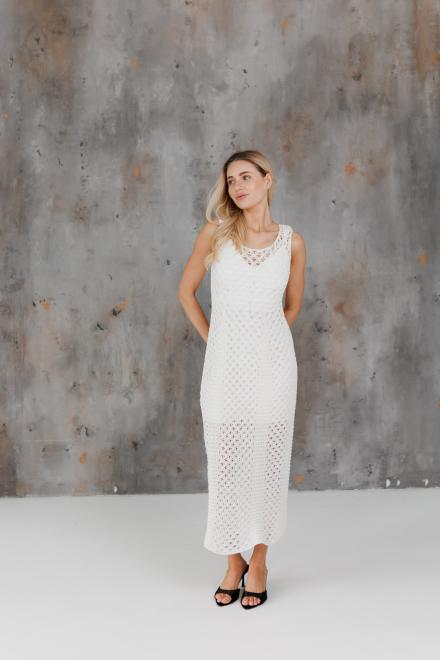 Жіноча літня сукня Аура молочна