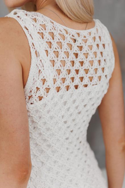 Жіноча літня сукня Аура молочна