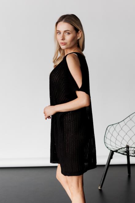 В'язана туніка Тренд чорна