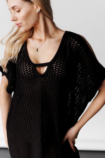 В'язана туніка Тренд чорна
