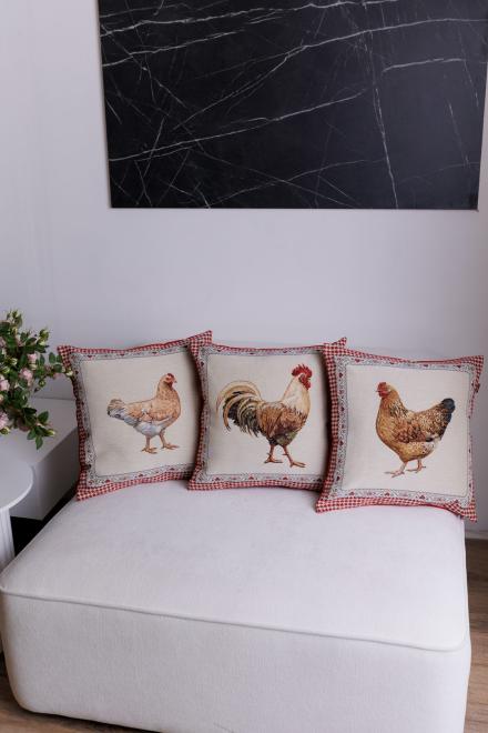 Декоративна гобеленова наволочка Добробут ряба