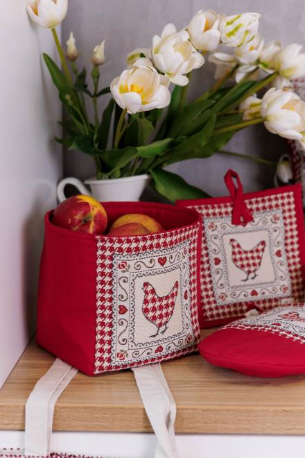 Декоративний кошик для хліба Добробут