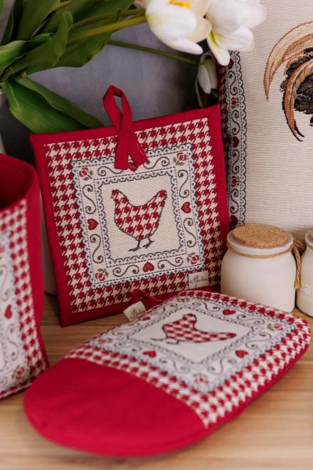 Кухонна гобеленова рукавиця Добробут