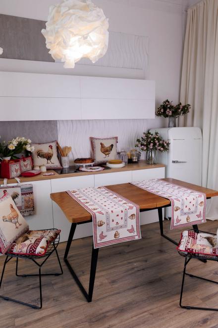 Декоративна гобеленова подушка Добробут ряба