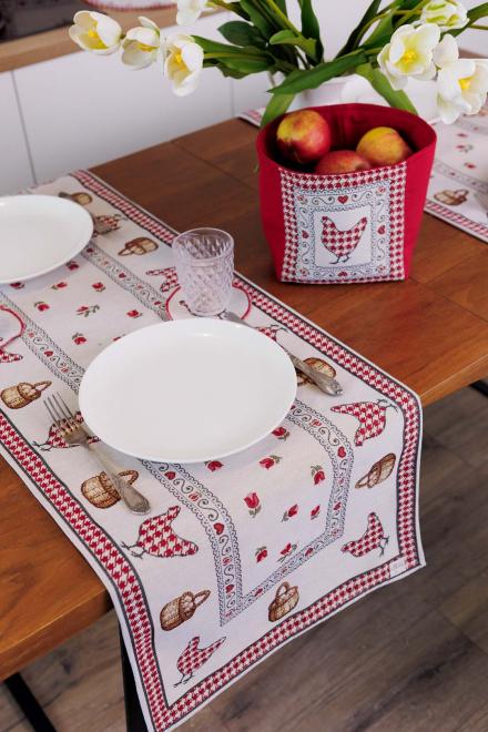 Декоративний кошик для хліба Добробут