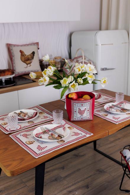 Гобеленова серветка на стіл Добробут