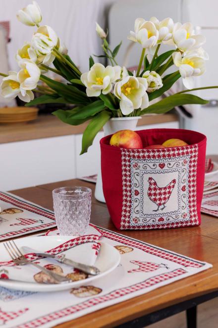 Декоративний кошик для хліба Добробут