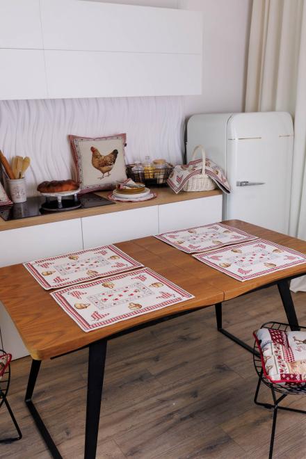 Гобеленова серветка на стіл Добробут