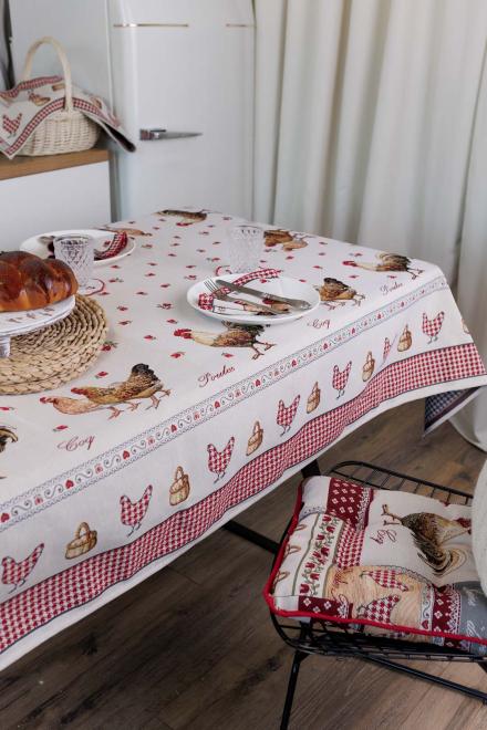 Гобеленова подушка на стілець Добробут