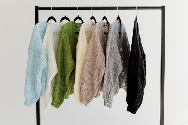 Кардиган женский Кружево лимонный