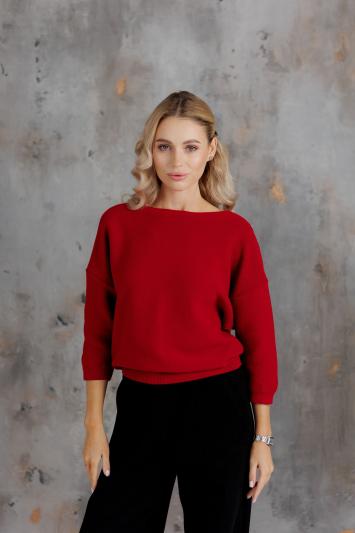 Джемпер Селеста красный