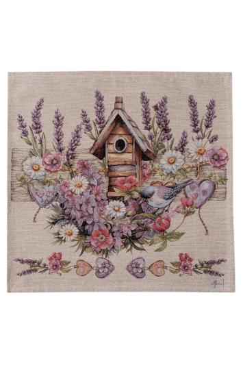 Гоболенова серветка на стіл Лавандовий садочок Гоболенова серветка на стіл Лавандовий садочок
