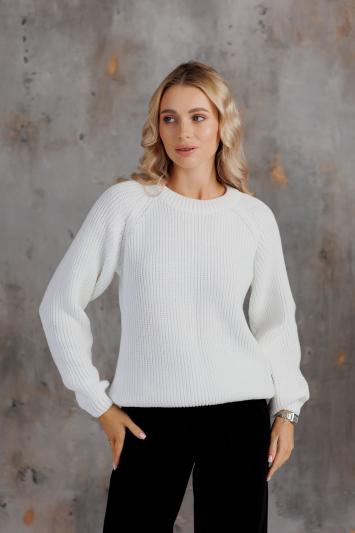 Женский джемпер Джун белый