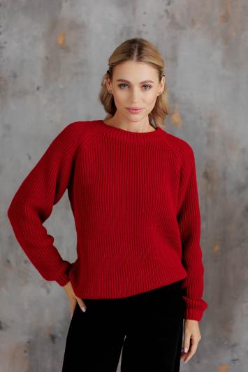 Женский джемпер Джун красный