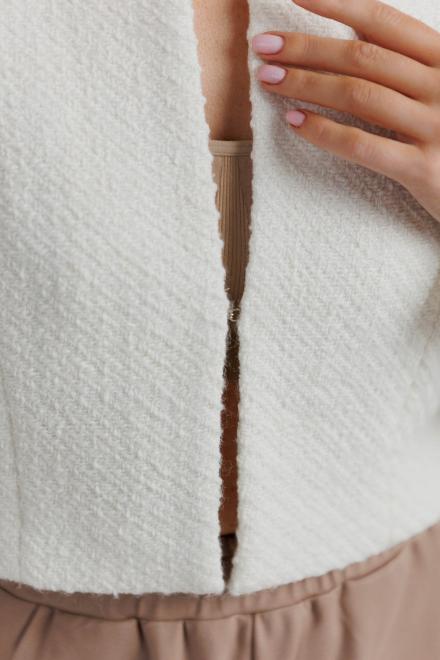 Жіночий жакет Шарм молочний