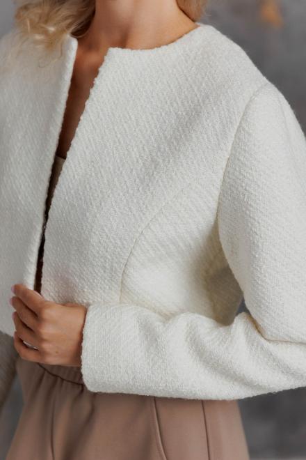 Жіночий жакет Шарм молочний