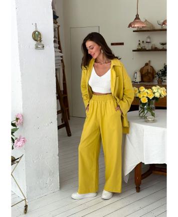 Штаны женские хлопковые Шафран Штаны женские хлопковые Шафран