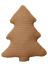 бежевий Декоративний виріб Ялинка імбирна