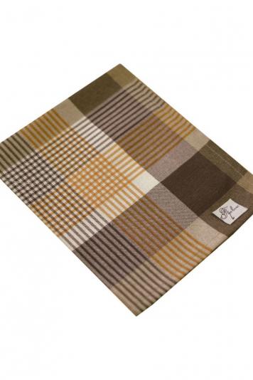 Серветка на стіл Toffee коричнева клiтинка