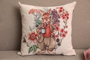 Наволочка декоративна Затишок Заєць Наволочка декоративна Затишок Заєць