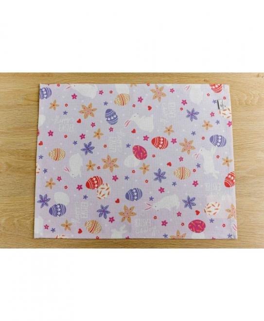 Серветка на стіл Писанка бузкова