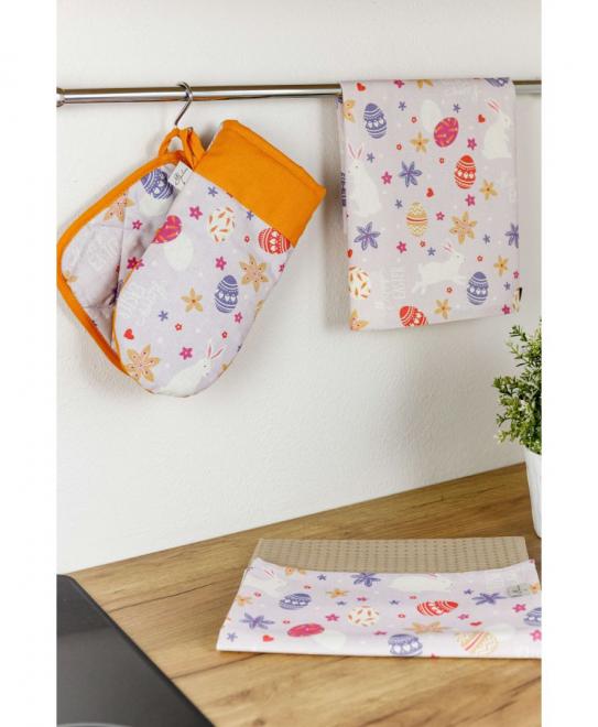 Серветка на стіл Писанка бузкова