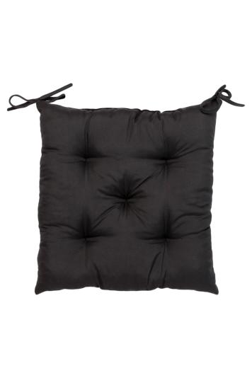 Подушка на стул Фибра черная