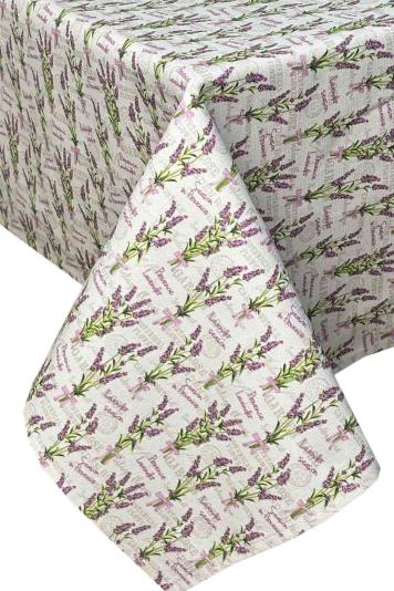 Скатерть на стол Соцветия лаванды