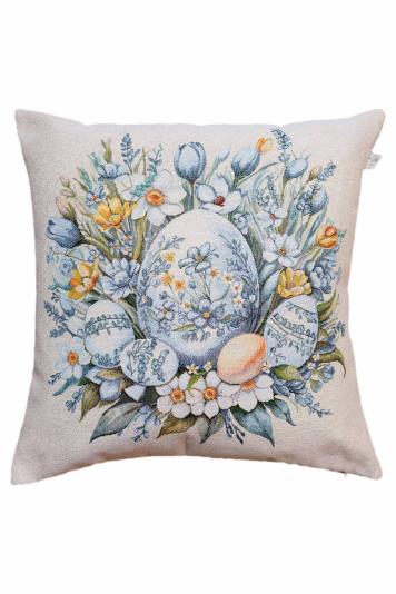 Пасхальная декоративная наволочка Писанка