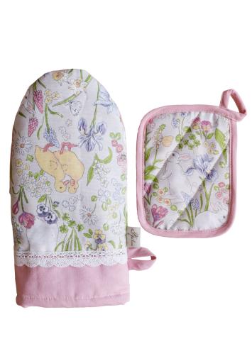 Набір кухонний рукавичка та прихватка Весна