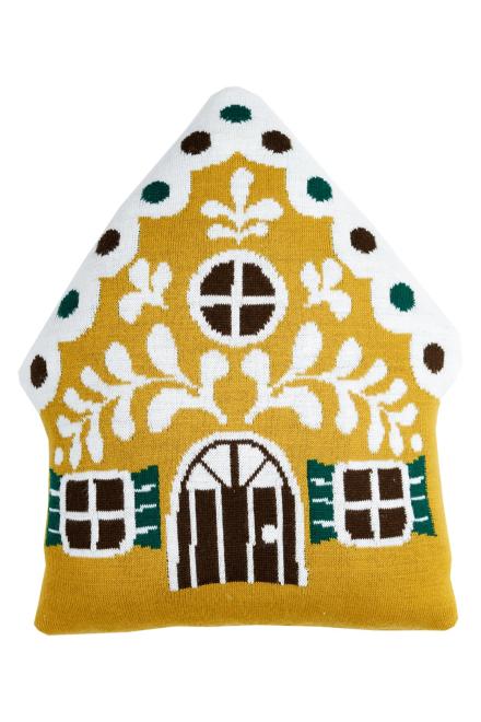 Декоративна подушка Імбирний будиночок