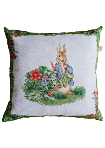 Гобеленовая наволочка декоративная Лужайка Заяц