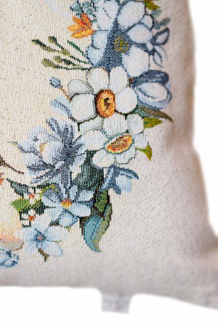 Декоративна великодня подушка Віночок